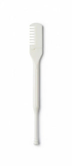 White comb on a white background