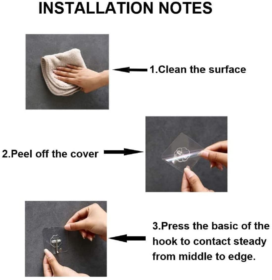 wall hook installation