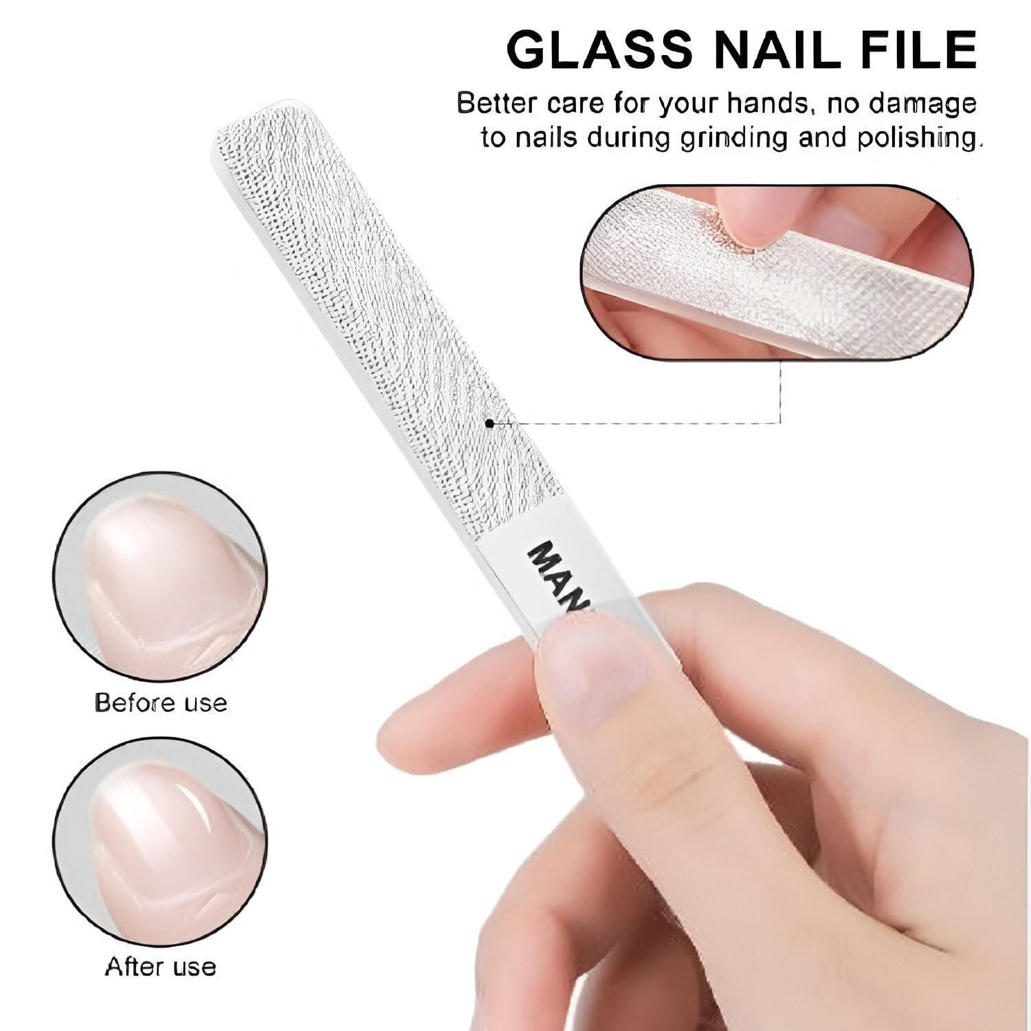 Portable 7 in 1 Nail Clipper Set for Men & Women (Assorted Color)