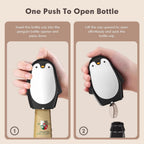 illustration of how to use bottle opener