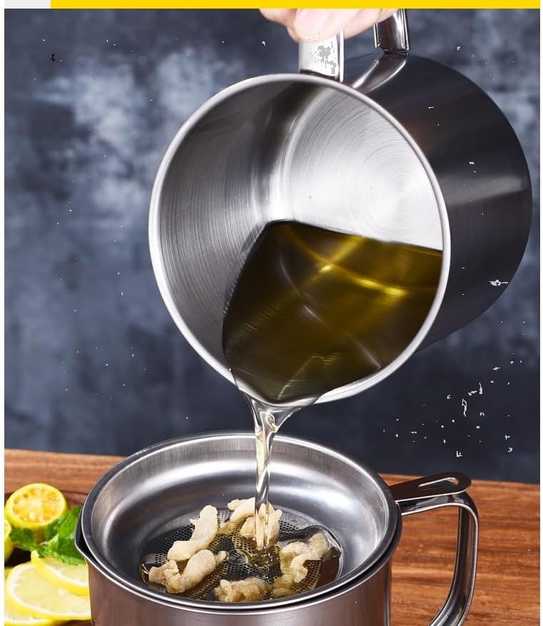get oil strained effortlessly